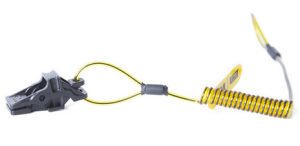 TETHER, COIL FOR HARD HATS 10 PK