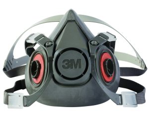 RESPIRATOR, HALF FACE (LARGE) 3M W/O CARTRIDGES (51131-07026)