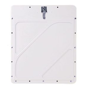 PLACARD HOLDER, DOT 10-3/4 X10-3/4 WHITE