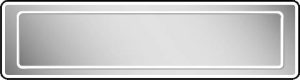 STICKER, HARD HAT RETRO REFLECTIVE HI VIZ WHITE ( 16 STRIPS )