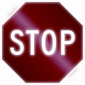 SIGN, STOP 30' X 30' ALUMINUM ENGINEER GRADE PRISMATIC