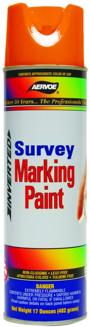 PAINT, INV FLO ORANGE 20OZ SOLVENT BASED