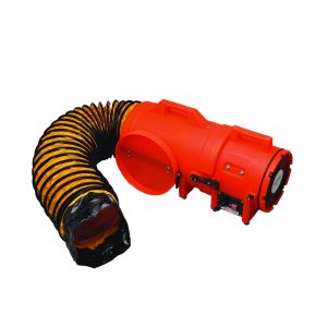 BLOWER, 8IN 1/3HP 115VAC W / 25FT DUCT INCLUDES QUICK-COUPLE CANISTER