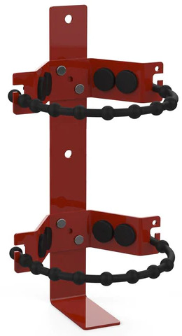 BRACKET, VEHICLE 20# FIRE EXTINGUISHER RED