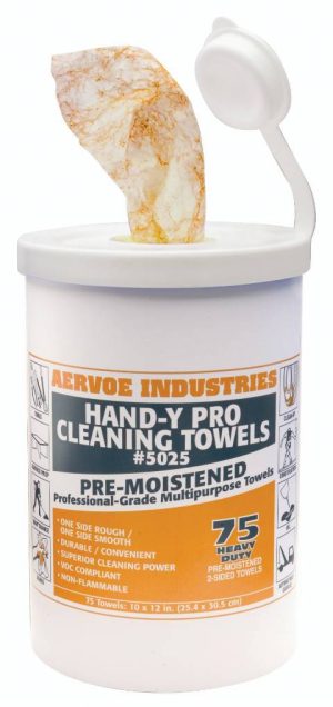 TOWELS, HAND-Y SCRUB 75CT