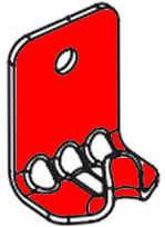 BRACKET, KIDDE FIRE EXTINGUISHER 20#
