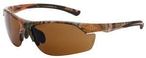 GLASSES, CROSSFIRE AR3 WOODLAND CAMO FRAME DARK BROWN LENSE