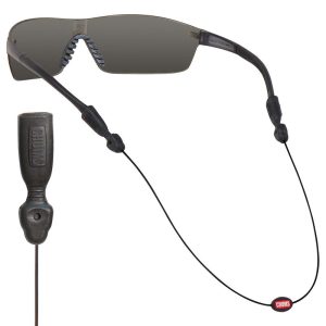 EYEGLASS HOLDER, CHUMS ORBITER BLACK