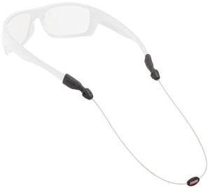 EYEGLASS HOLDER, CHUMS ORBITER STAINLESS WIRE NATURAL