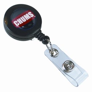 RETRACTOR, BADGE HOLDER REEL BLACK