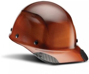 HARD HAT, DAX FIBERGLASS BALLCAP STYLE NATURAL 6 POINT RATCHET SUSPENSION