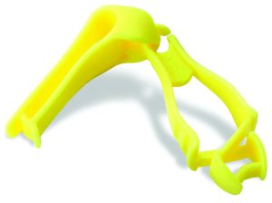 GLOVE CLIP, GRABBER BELT CLIP # 3405 LIME YELLOW