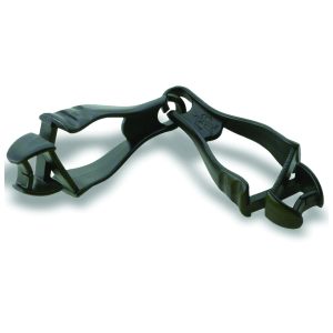GLOVE CLIP, GRABBER DUAL CLIP # 3400 BLACK