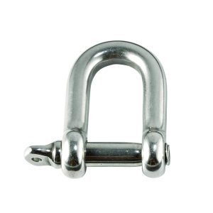 SHACKLE TRAP,  SCREW SHACKLE X-LARGE (3790) 15LB CAPACITY STAINLESS STEEL