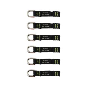TOOL TAIL, WEB 3.5" BLACK (6PKG) (3700) 2LB CAPACITY