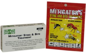 STING RELIEF OINTMENT, MITIGATOR. .5OZ PKG (FIRE ANT STINGS)