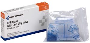 CPR MASK, ONE WAY VALVE