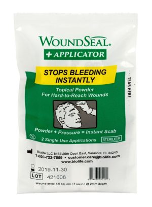 BLOOD STOPPER, QR 2 APPLICATION PACK 1 BOX W/APPLICATOR