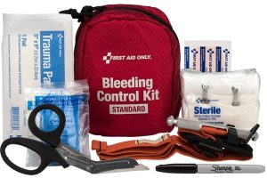 BLEED CONTROL KIT, SOFTSIDE 9 PC KIT W/NYLON TOURNIQUET AND WINDLASS