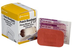 BANDAGE, PATCH HEAVY WOVEN 2 X 3 BX 25