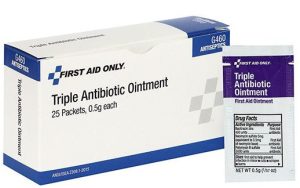 TRIPLE ANTIBIOTIC OINTMENT .5GRM BX 25