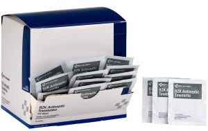 ANTISEPTIC WIPES BX/100