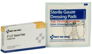 GAUZE PADS 3'
