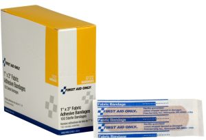 BANDAGE, FABRIC 1 X 3 BX 100