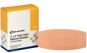 BANDAGE, 2"X4" ELBOW AND KNEE PLASTIC 25BX