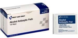ALCOHOL CLEANSING PADS BX 100