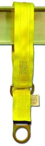 STRAP, TIE OFF 6 FT W/ WEAR PAD ( CROSS ARM STRAP )