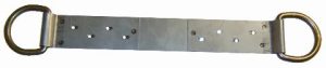 ROOF ANCHOR, PERMANENT DOUBLE D- RING, SCREWS