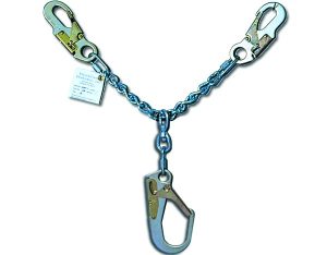 REBAR ASSEMBLY W/ REBAR HOOK & SWIVEL [ALL SNAPS & HOOKS W/3600LB GATE RATINGS]