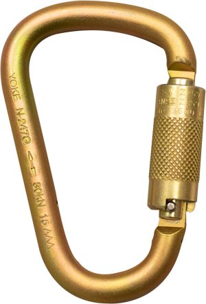 CARABINER, 1IN GATE 5000# w/3600# GATE STRENGTH ANSI Z359.1-2007 (2815)