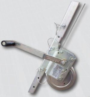 MATERIAL WINCH, 50FT GALVANIZED CABLE FOR RETRIEVAL SYSTEM