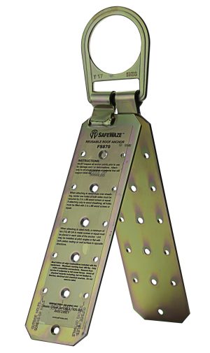 ANCHOR, ROOF HINGED REUSABLE