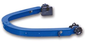 BRACKET, FACE SHIELD PLASTIC / SLOTS