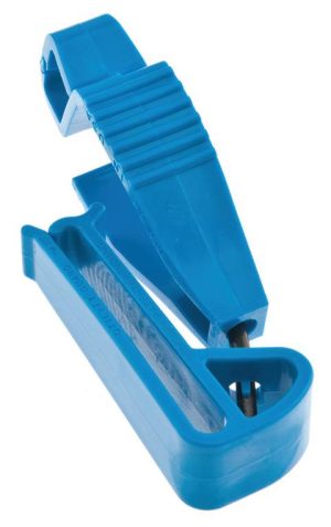 GLOVE CLIP, UTILITY GUARD BLUE