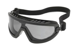 GOGGLE, WHEELZ BLACK FRAME GREY LENS ANTI FOG