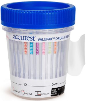 DRUG TEST, ACCUTEST 6 SPLIT CUP
