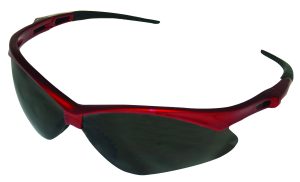 GLASSES, NEMESIS INFERNO RED FRAME W/ SMOKE LENS W/ CORD (C24123481)