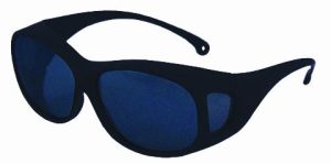 GLASSES, OTG BLACK FRAME SILVER MIRROR LENSE