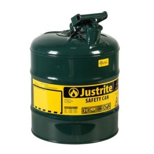 SAFETY CAN, 5 GAL GREEN TYPE 1