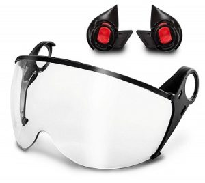 VISOR KIT, CLEAR FOR KASK HELMET (ZENITH)
