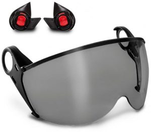 VISOR KIT, SMOKE FOR KASK HELMET (ZENITH)