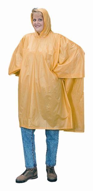 PONCHO YLW 52 X 80 .10 MIL (8237Y
