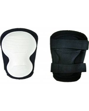 KNEE PAD, BUTTERFLY STYLE NON MARRING WHITE W/ DOUBLE HOOK LOOP CLOSURE ( FOR DELICATE SURFACES )