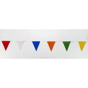 FLAGGING, MULTI COLOR PENNANT 100FT