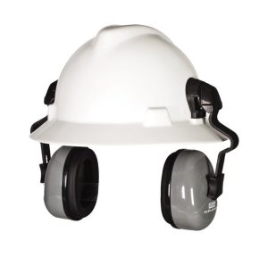 EAR MUFF, MSA FULL BRIM SLOT MOUNT NRR25