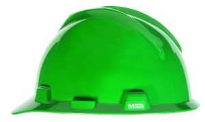 HARD HAT, STD GREEN W/ RATCHET SUSPENSION